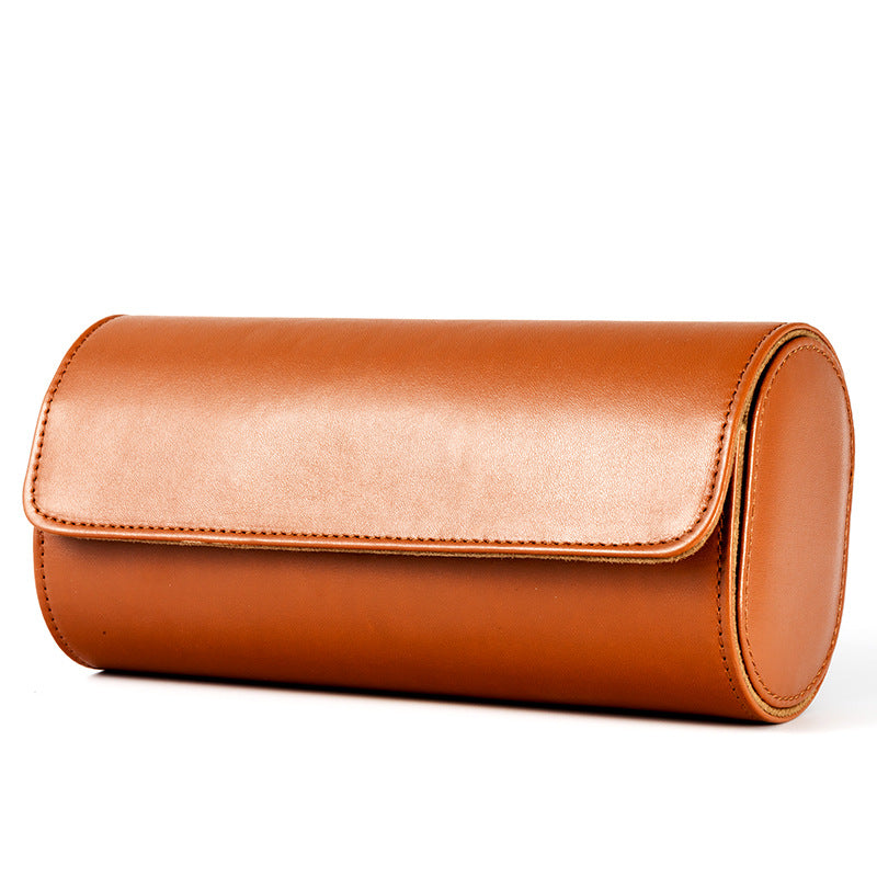 Travel Storage Bag PU Leather Watch Storage Box Color Portable Watch Bag Bracelet Jewelry Watch Box