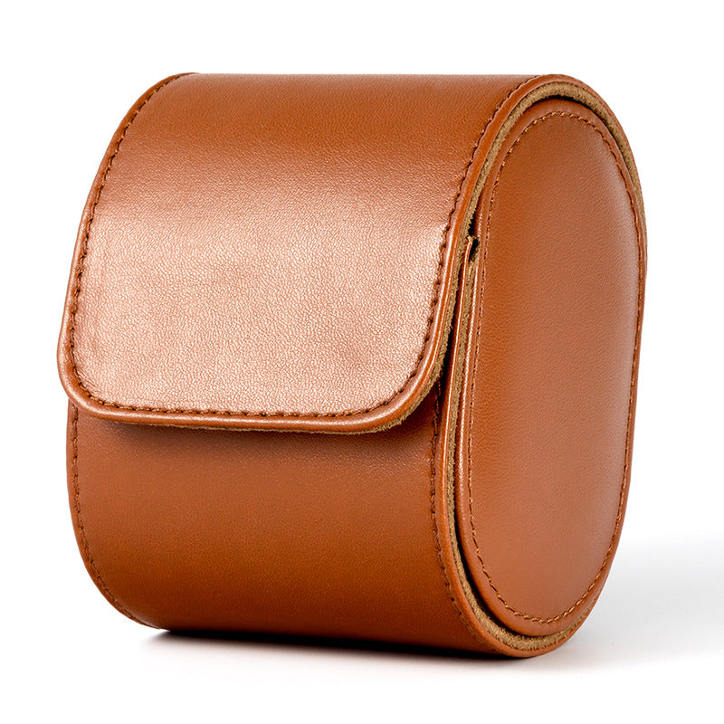 Travel Storage Bag PU Leather Watch Storage Box Color Portable Watch Bag Bracelet Jewelry Watch Box