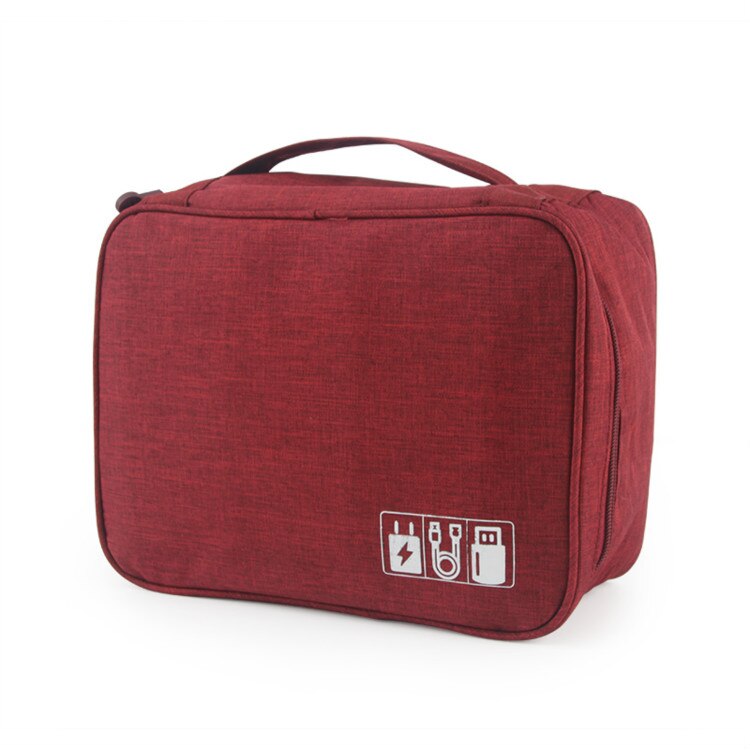 Travel Digital Cable Storage Bag Earphones Mobile Power Organizer Bag Waterproof Electronics Accessories Case