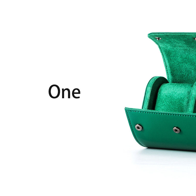 Travel Storage Bag PU Leather Watch Storage Box Color Portable Watch Bag Bracelet Jewelry Watch Box