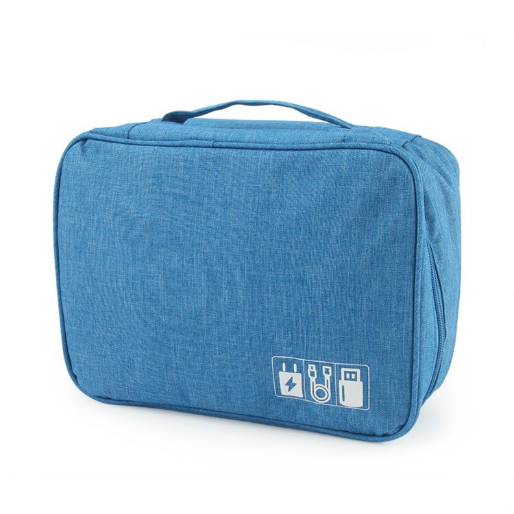 Travel Digital Cable Storage Bag Earphones Mobile Power Organizer Bag Waterproof Electronics Accessories Case