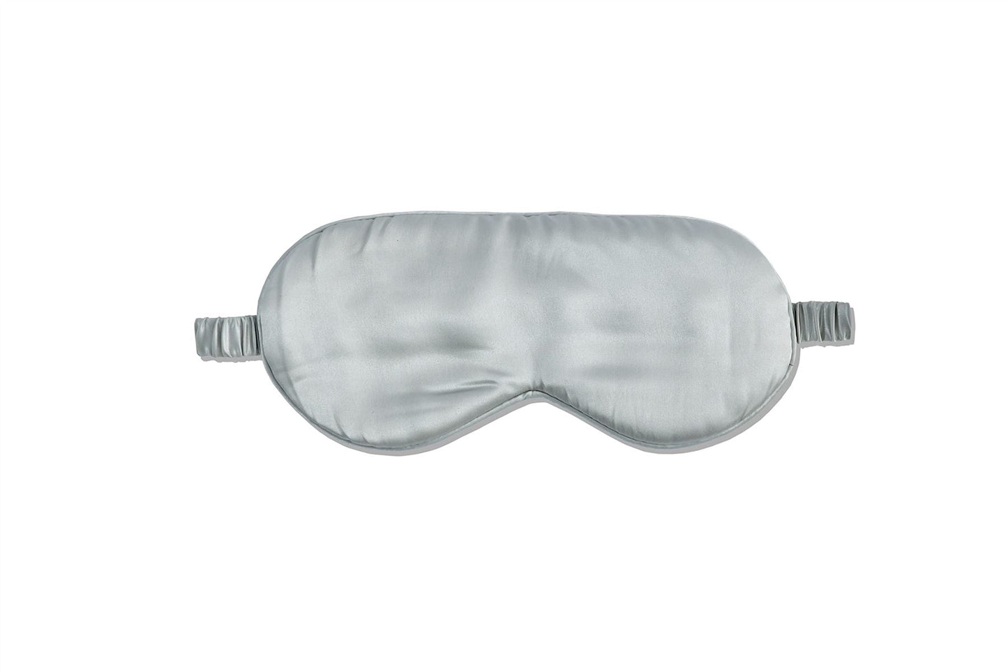Luxury Silk Sleep Mask - Hypoallergenic & Light Blocking - Silver Grey