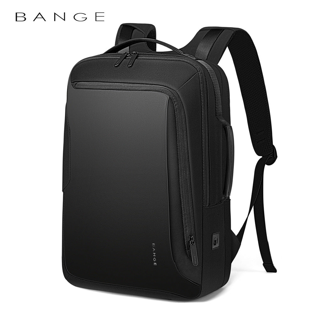 New Business Computer Backpack Men's Travel Large-Capacity Backpack Casual Waterproof College Student Men's Bag Schoolbag