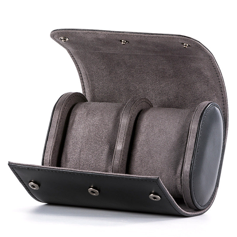 Travel Storage Bag PU Leather Watch Storage Box Color Portable Watch Bag Bracelet Jewelry Watch Box