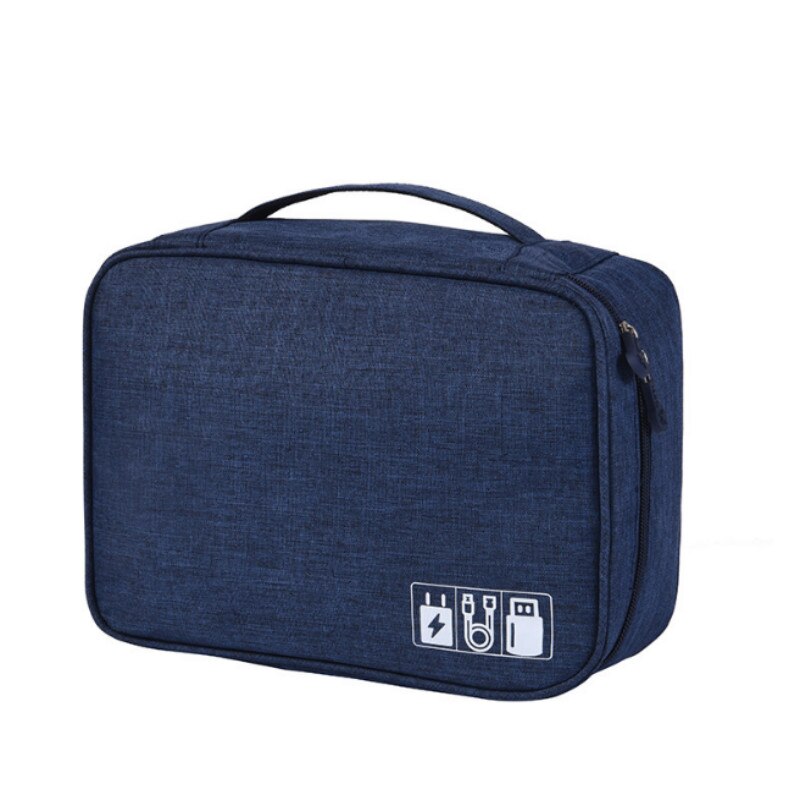 Travel Digital Cable Storage Bag Earphones Mobile Power Organizer Bag Waterproof Electronics Accessories Case